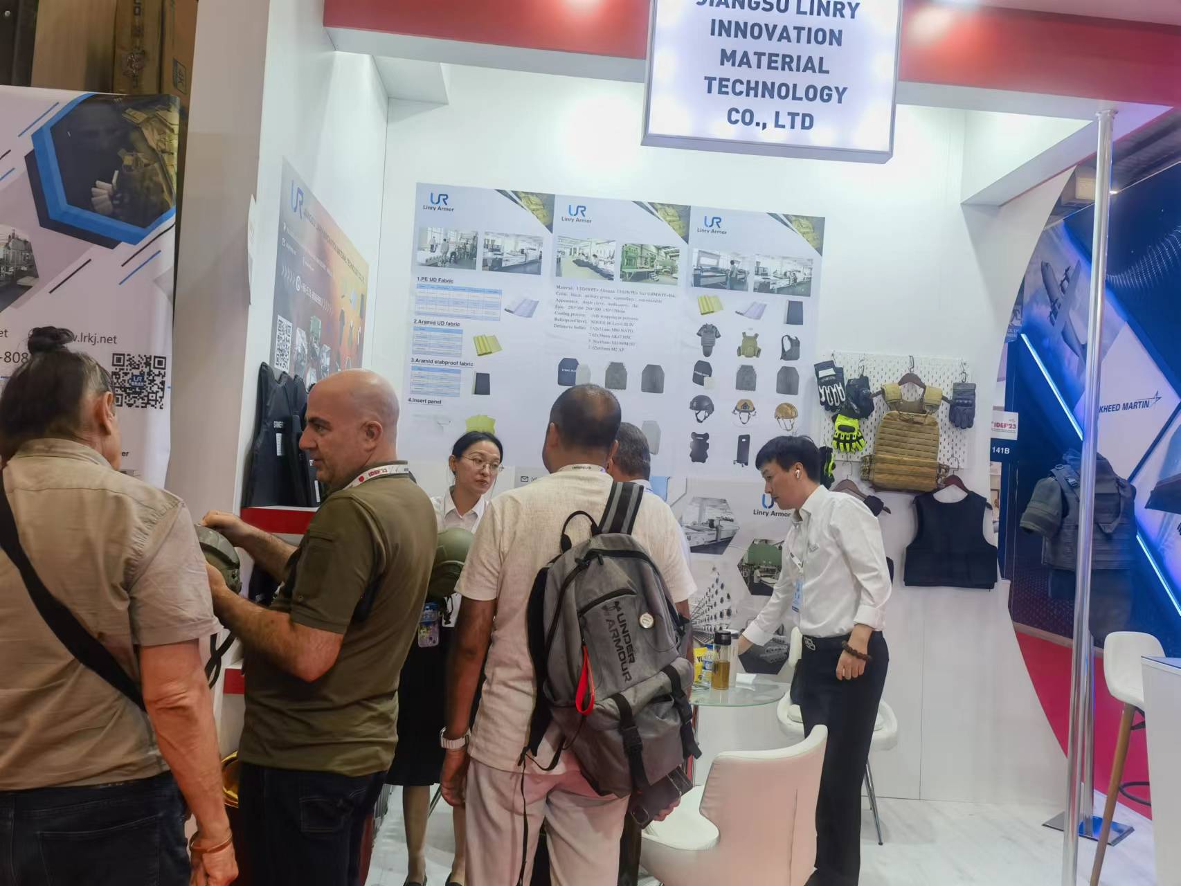 Linry Technology appeared in "IDEF 2023 Turkey Defense Exhibition"(图2)